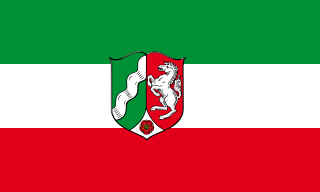 Dienstflagge von Nordrhein-Westfalen