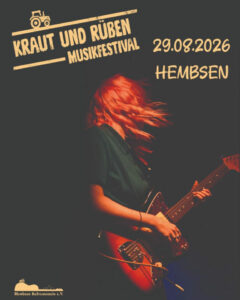 Ankündigung KRAUT UND RÜBEN-Musikfestival 2026 Teaser