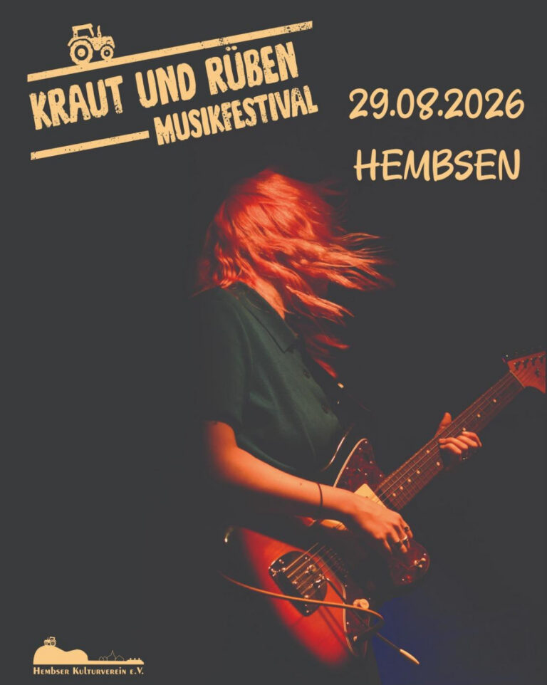 Ankündigung KRAUT UND RÜBEN-Musikfestival 2026 Teaser