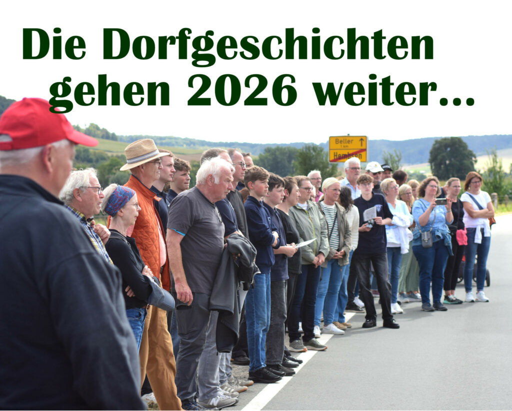 Ankündigung Teaser Hembser Dorfgeschichten 2026